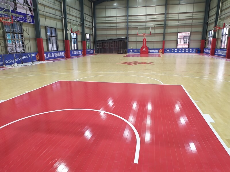 籃球場館專用運(yùn)動木地板